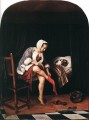 The Morning Toilet 1665 Néerlandais genre peintre Jan Steen